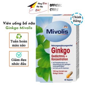 Viên Uống Bổ Não Ginkgo Biloba