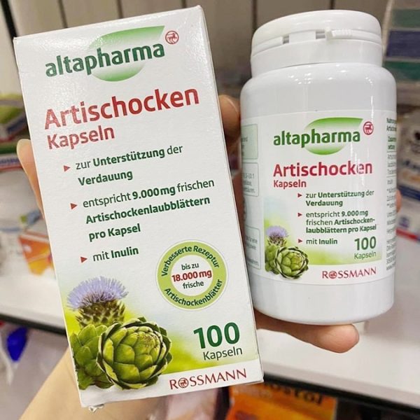 Viên Uống Mát Gan Thải Độc ALTAPHARMA ATISCHOCKEN - Hình ảnh 5