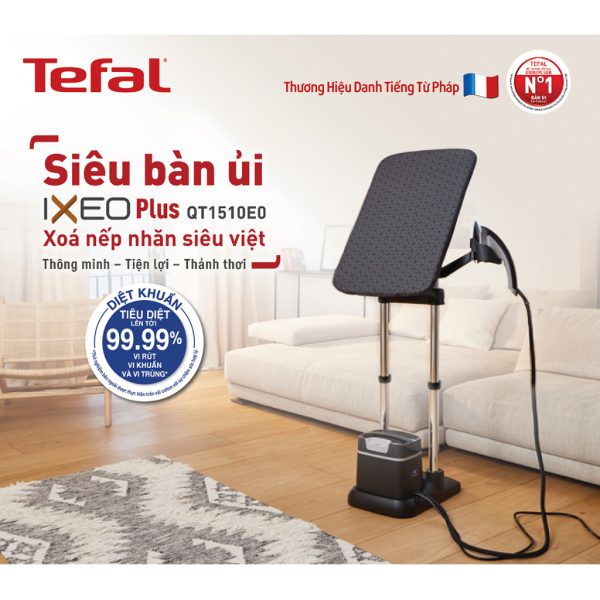 Bàn Ủi Hơi Nước Đứng Tefal IXEO Plus QT1510E0 - Hình ảnh 6