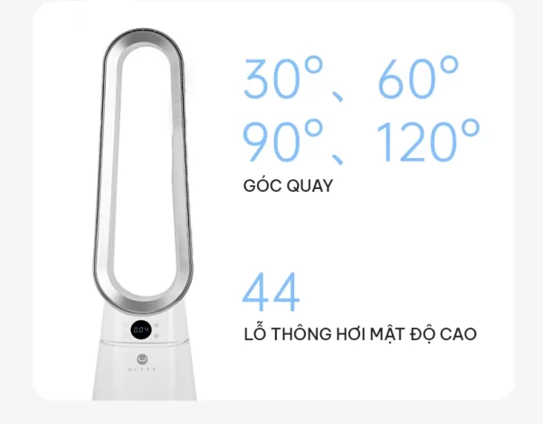 Quạt không cánh và khử khuẩn UVC - U ULTTY LIDI - Hình ảnh 5