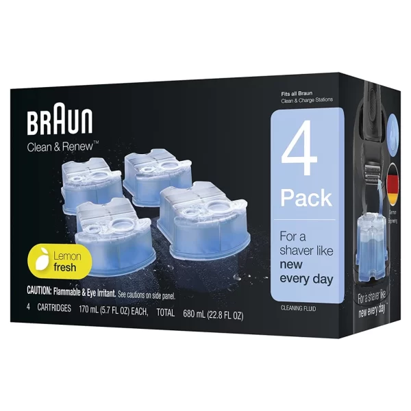 Hộp nước rửa máy cạo râu Braun Clean & Renew - Hình ảnh 6