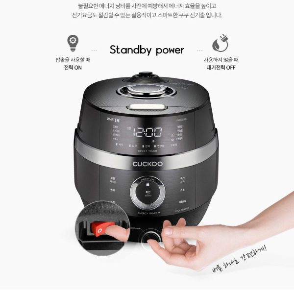 Nồi Cơm Điện Cao Tần Cuckoo CRP-JHR0660FD 1.08L - Hình ảnh 6