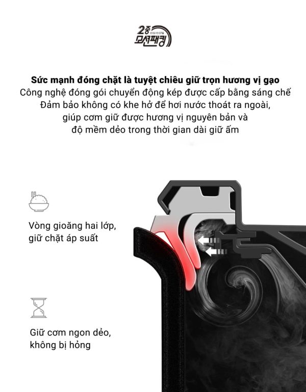 Nồi Cơm Áp Suất Cao Tần Cuckoo CHP1010FW 1.8L - Hình ảnh 6