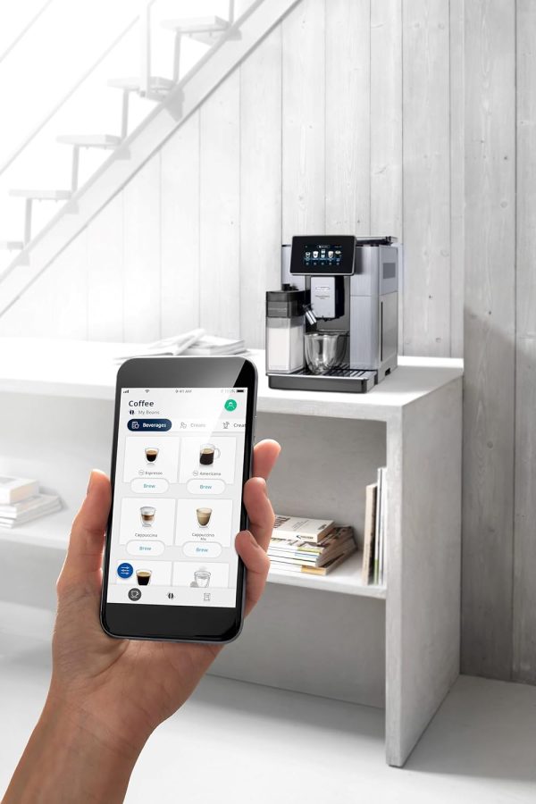 Máy Pha Cà Phê DeLonghi PrimaDonna Soul ECAM 610.75.MB - Hình ảnh 3
