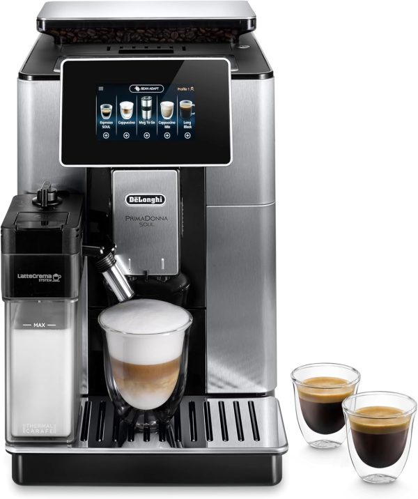 Máy Pha Cà Phê DeLonghi PrimaDonna Soul ECAM 610.75.MB