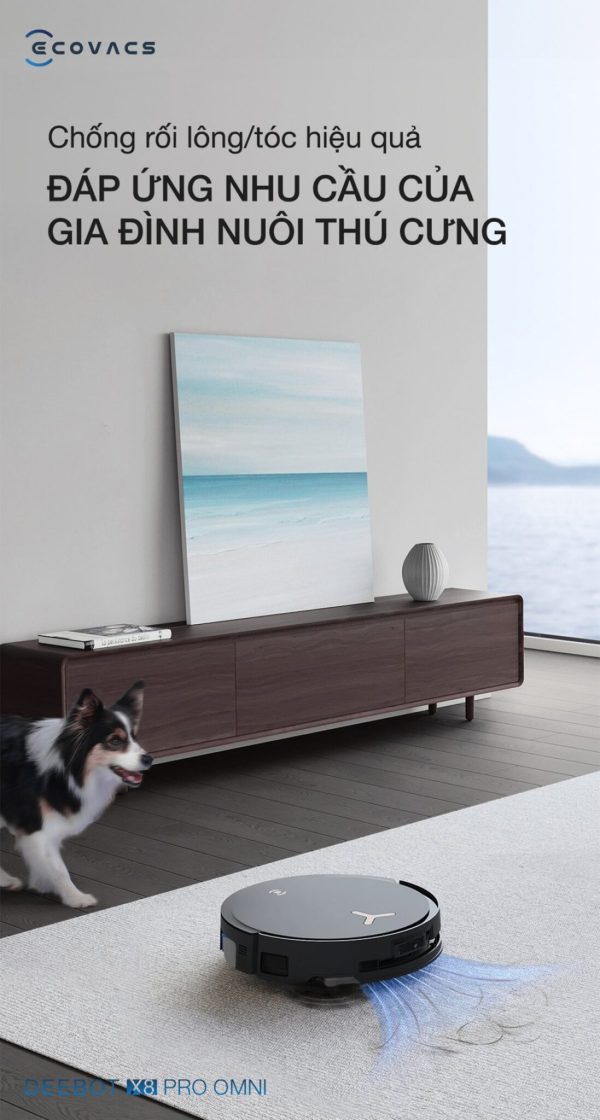 Robot Ecovacs Deebot X8 Pro Omni - Hình ảnh 7