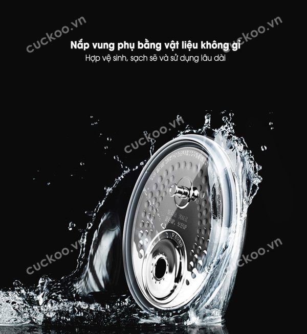 Nồi Cơm Điện Cao Tần Cuckoo CRP-FHTAS1010FW 1.8L - Hình ảnh 13