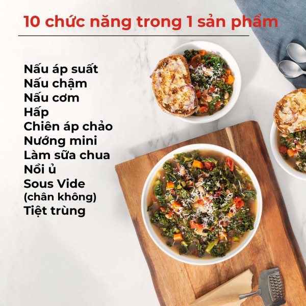Nồi Áp Suất Instant Pot 10in1 5.7L - Hình ảnh 4