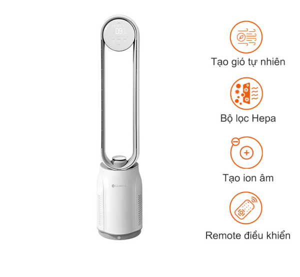 Quạt Không Cánh Lumias T08 Pro