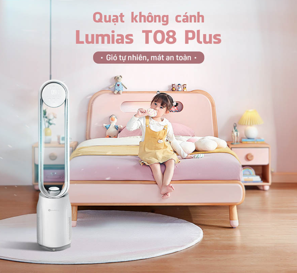 Quạt Không Cánh Lumias T08 Pro - Hình ảnh 5