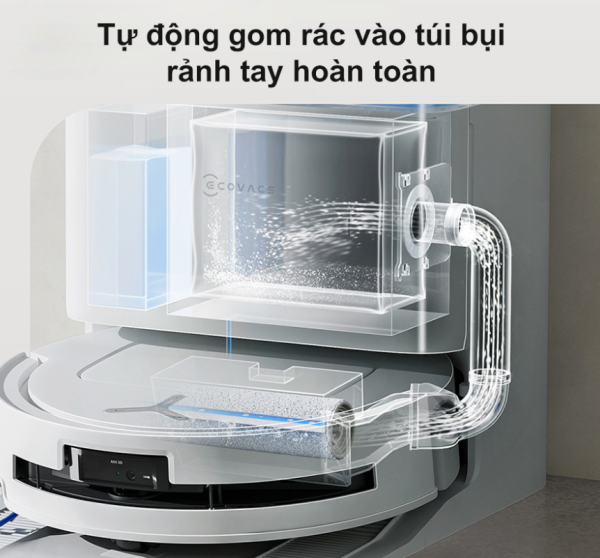 Robot Hút Bụi Lau Nhà ECOVACS DEEBOT T80 OMNI - Hình ảnh 13