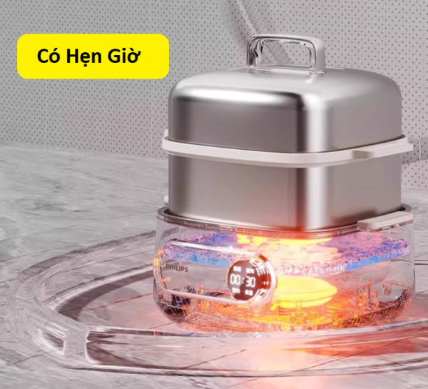 Nồi Hấp Điện Philips HD3300 8.6L 1200W - Ảnh 7
