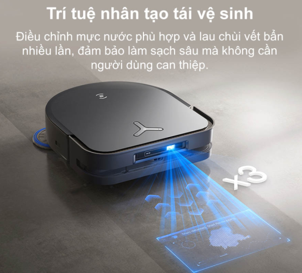 Robot Hút Bụi Lau Nhà Ecovacs Deebot X5 Pro Omni - Hình ảnh 15