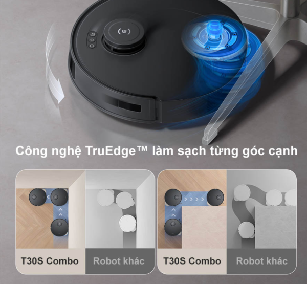 Robot hút bụi lau nhà ECOVACS DEEBOT T30S Combo - Hình ảnh 8
