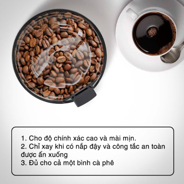 Máy Xay Cà Phê Cầm Tay BOSCH TSM6A013B - Hình ảnh 12