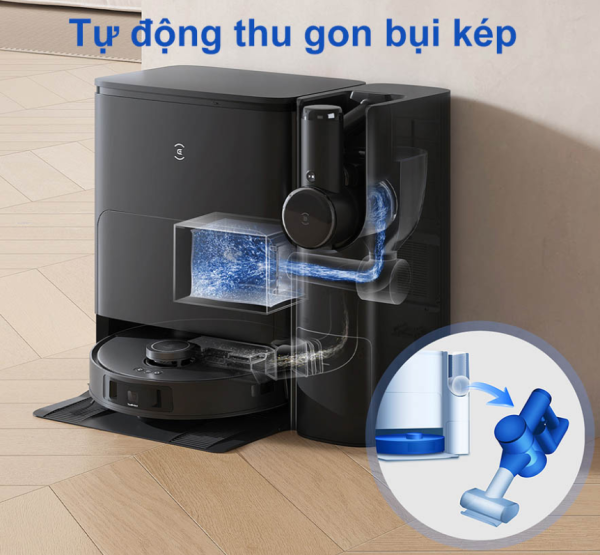 Robot hút bụi lau nhà ECOVACS DEEBOT T30S Combo - Hình ảnh 5