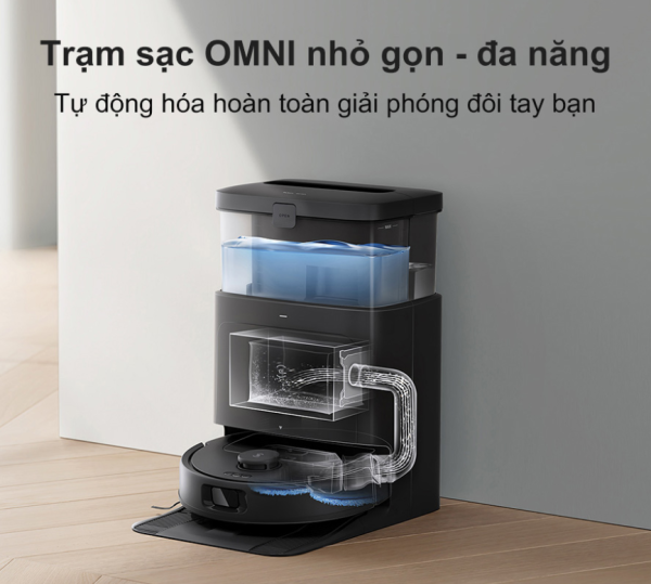 Robot Hút Bụi Lau Nhà ECOVACS DEEBOT N30 Pro OMNI - Hình ảnh 11