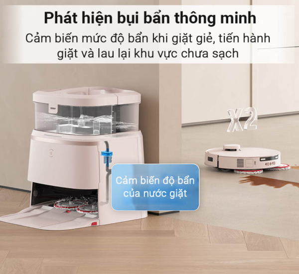 Robot hút bụi lau nhà ECOVACS T30 Pro OMNI - Hình ảnh 14