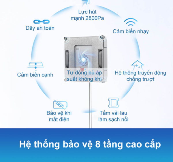 Robot Lau Kính W1 Pro - Hình ảnh 14