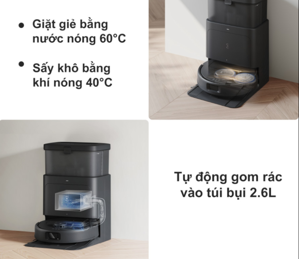 Robot Hút Bụi Lau Nhà ECOVACS DEEBOT N30 Pro OMNI - Hình ảnh 12