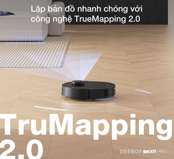 Robot Lau Nhà Hút Bụi ECOVACS DEEBOT T30S Pro - Hình ảnh 13