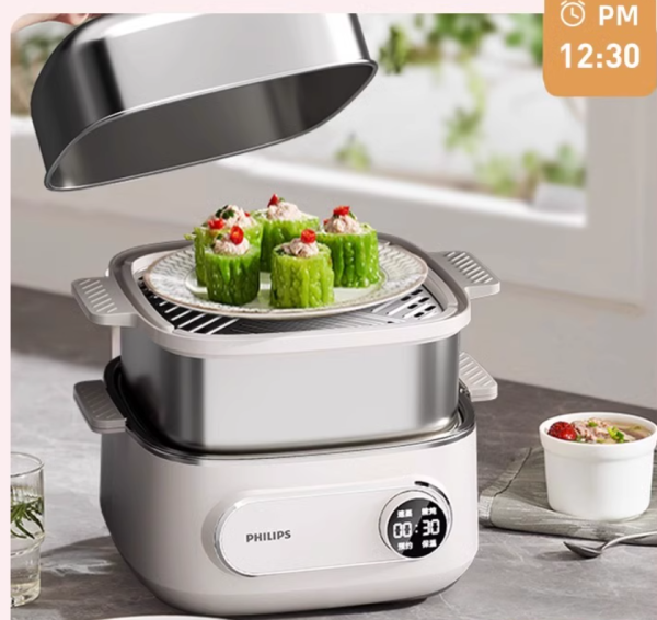 Nồi Hấp Điện Philips HD3300 8.6L 1200W - Ảnh 13