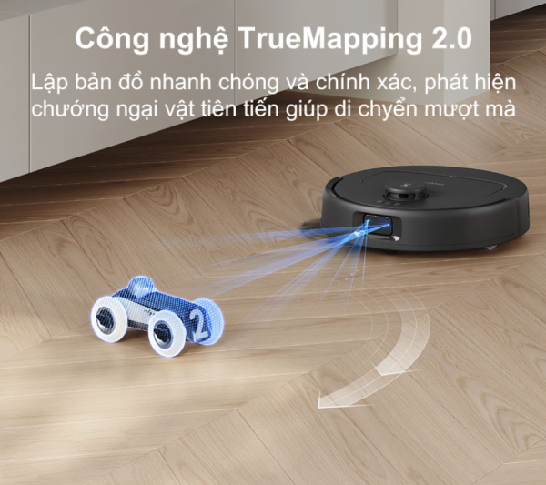 Robot Hút Bụi Lau Nhà ECOVACS DEEBOT N30 Pro OMNI - Hình ảnh 14