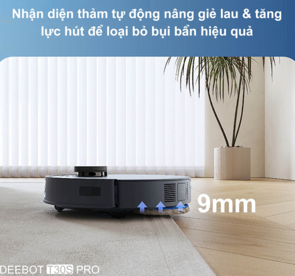 Robot Lau Nhà Hút Bụi ECOVACS DEEBOT T30S Pro - Hình ảnh 11
