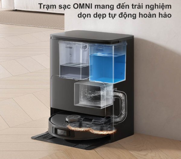 Robot Lau Nhà Hút Bụi ECOVACS DEEBOT T30S Pro - Hình ảnh 10