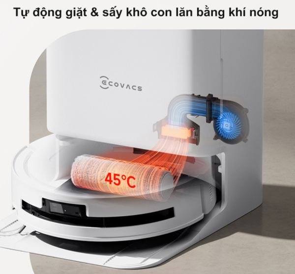 Robot Hút Bụi Lau Nhà ECOVACS DEEBOT T80 OMNI - Hình ảnh 14