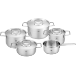 Bộ Nồi Fissler Pure 5 Món Vung Inox Kèm Quánh