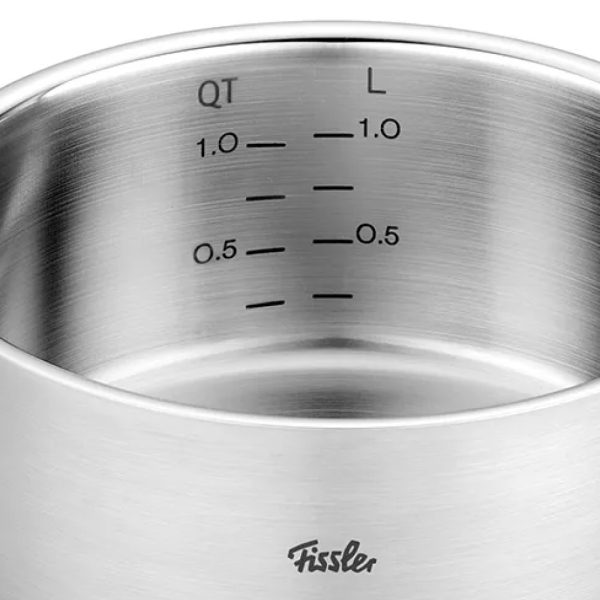 Bộ Nồi Fissler Pure 5 Món Vung Inox Kèm Quánh - Hình ảnh 13