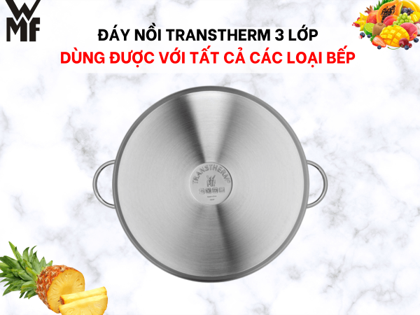 Bộ nồi WMF Diadem Plus 3 món - Hình ảnh 4