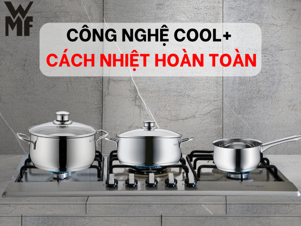 Bộ nồi WMF Diadem Plus 3 món - Hình ảnh 3