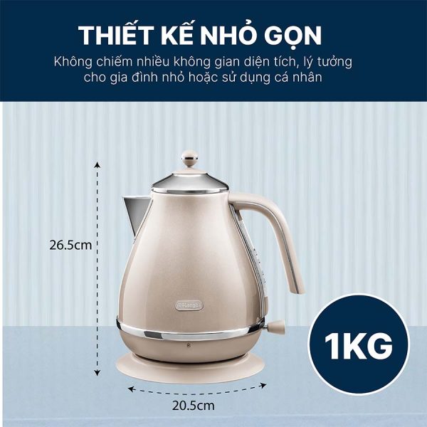 Ấm Siêu Tốc DeLonghi - Hình ảnh 7