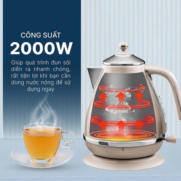 Ấm Siêu Tốc DeLonghi - Hình ảnh 5