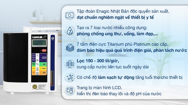 Máy lọc nước điện giải Kangen SD501 - Hình ảnh 14