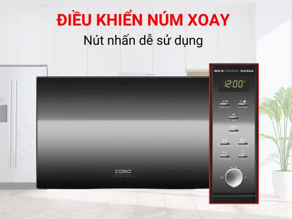 Lò Vi Sóng Có Nướng CASO MCG30 - Hình ảnh 6