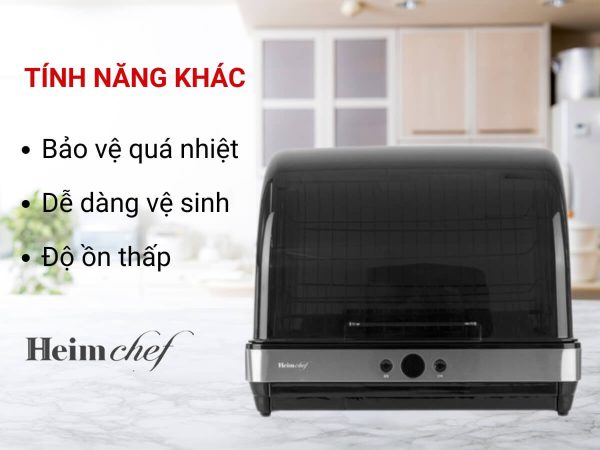 Máy Sấy Bát Heim Chef 45L - Hình ảnh 3