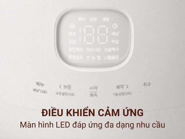 Nồi Cơm Áp Suất Cao Tần Cuchen CRH-TWS1010BW - Hình ảnh 4