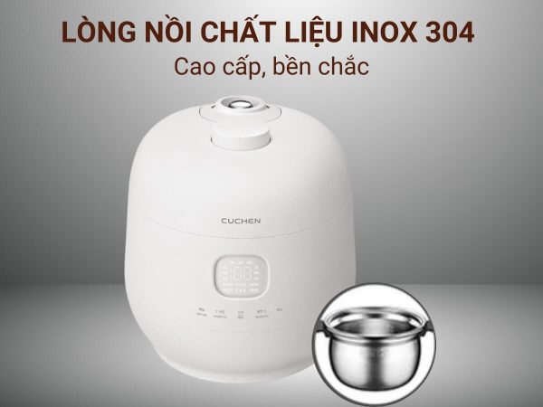 Nồi Cơm Áp Suất Cao Tần Cuchen CRH-TWS1010BW - Hình ảnh 10