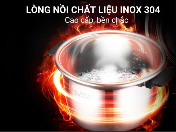 Nồi Cơm Áp Suất Cao Tần Cuchen CRT-RPS1091BW - Hình ảnh 5