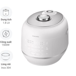 Nồi Cơm Áp Suất Cao Tần Cuchen CRT-RPS1091BW