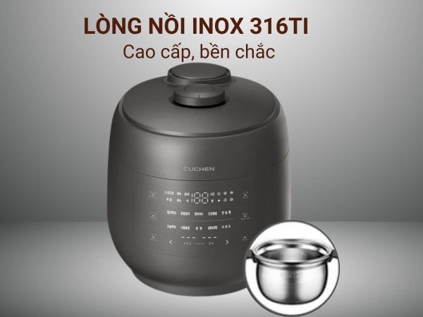 Nồi Cơm Áp Suất Cao Tần Cuchen CRT-RPS0670B - Hình ảnh 4