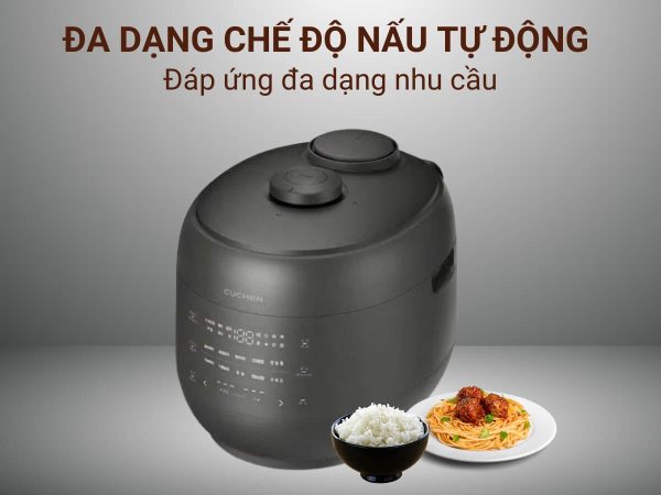 Nồi Cơm Áp Suất Cao Tần Cuchen CRT-UPDS1070B - Hình ảnh 5