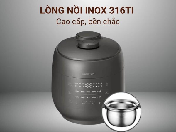 Nồi Cơm Áp Suất Cao Tần Cuchen CRT-UPDS1070B - Hình ảnh 4