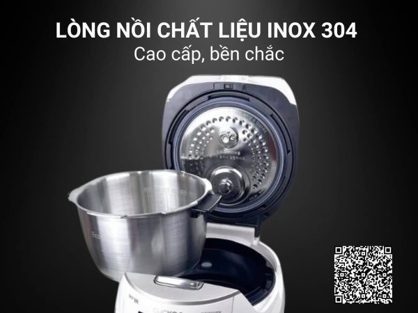 Nồi cơm áp suất cao tần Cuckoo CRP-FHTAS1010FW - Hình ảnh 6