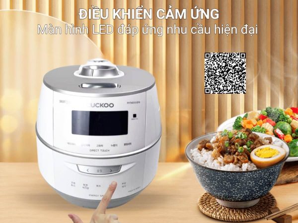 Nồi cơm áp suất cao tần Cuckoo CRP-FHTAS1010FW - Hình ảnh 5