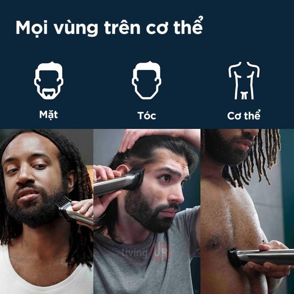 Máy Cạo Râu Philips Norelco Multigroom Series 7000 - Hình ảnh 3