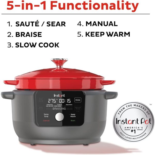 Nồi Nấu Chậm Đa Năng Instant Pot Dutch Oven 5.7L - Hình ảnh 5